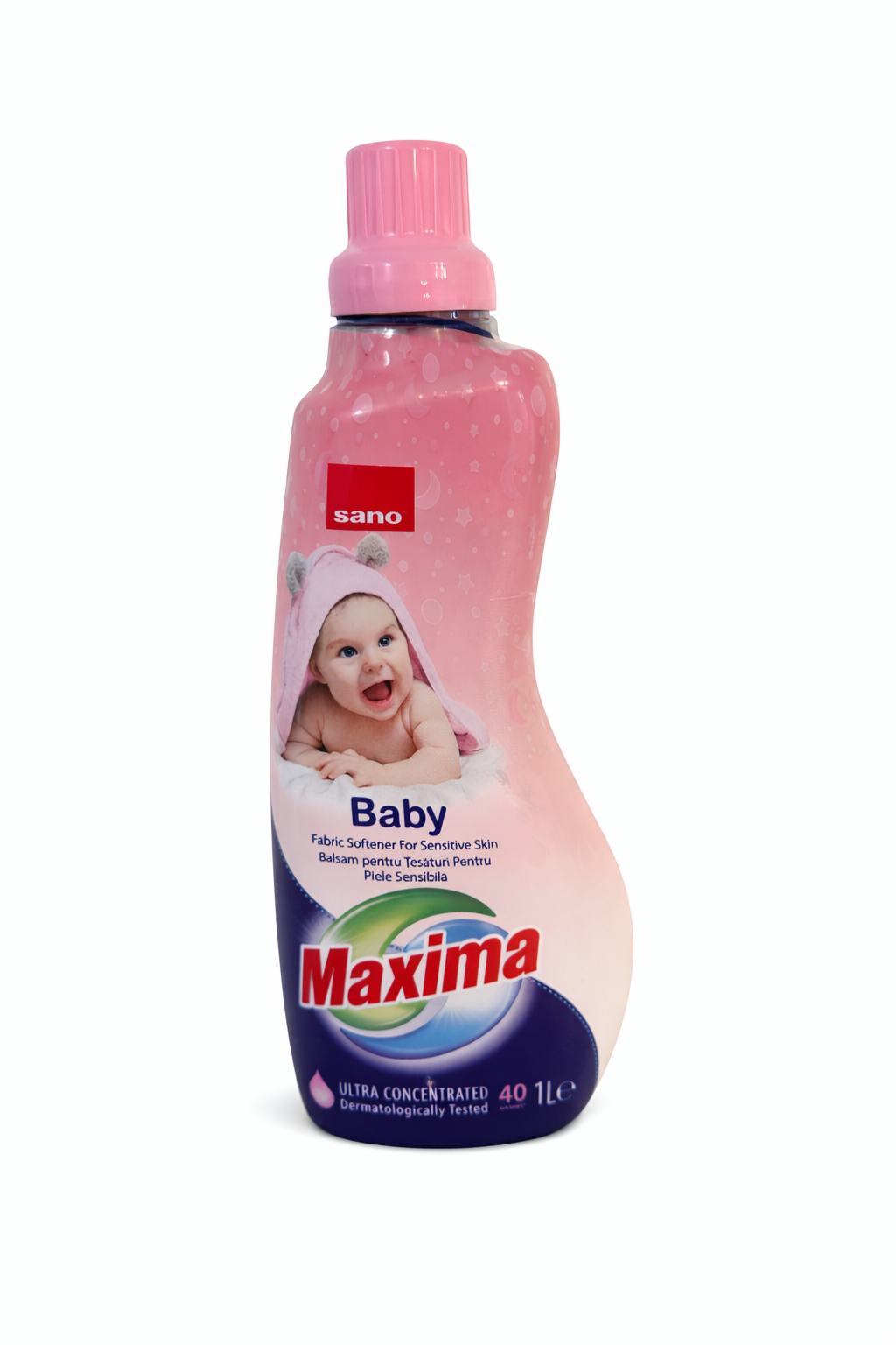 Balsam de rufe Sano Maxima Baby – Pentru piele sensibila, 40 spalari, 1L