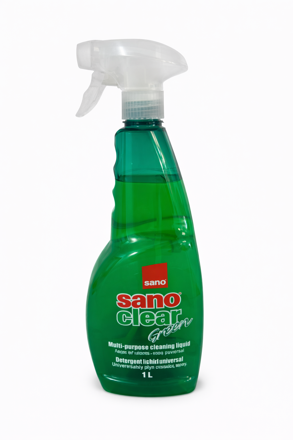 Sano Clear Green Detergent Universal, Curățare Multisuprafețe, 1 L