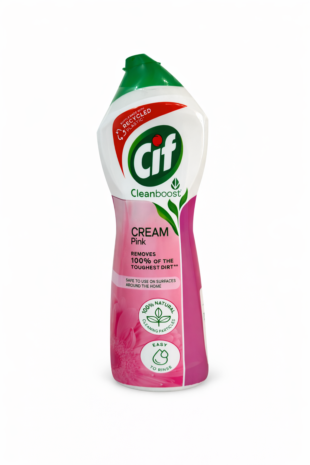 Cif Cleanboost Cream Pink, Cremă de Curățare Universală, 750 ml