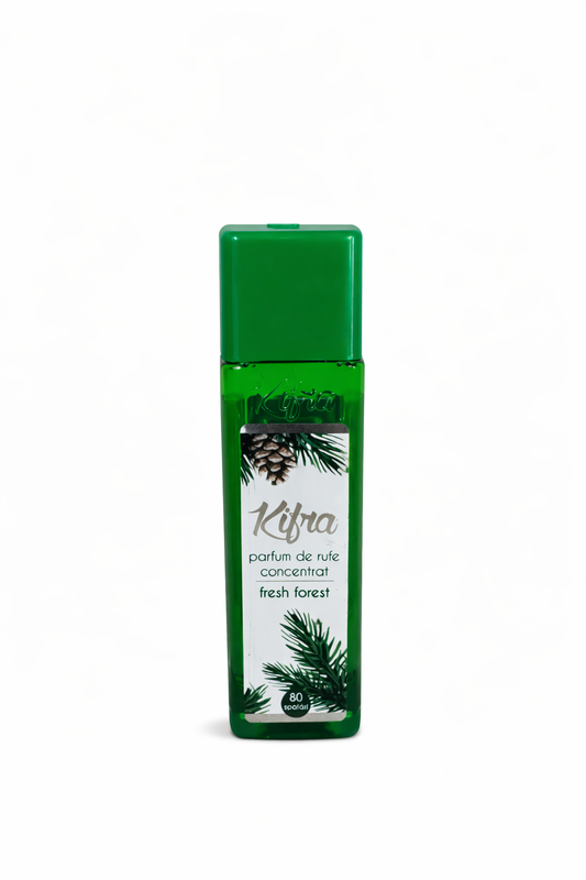 Parfum de rufe concentrat Kifra Fresh Forest – Prospețime naturală, 80 spălări