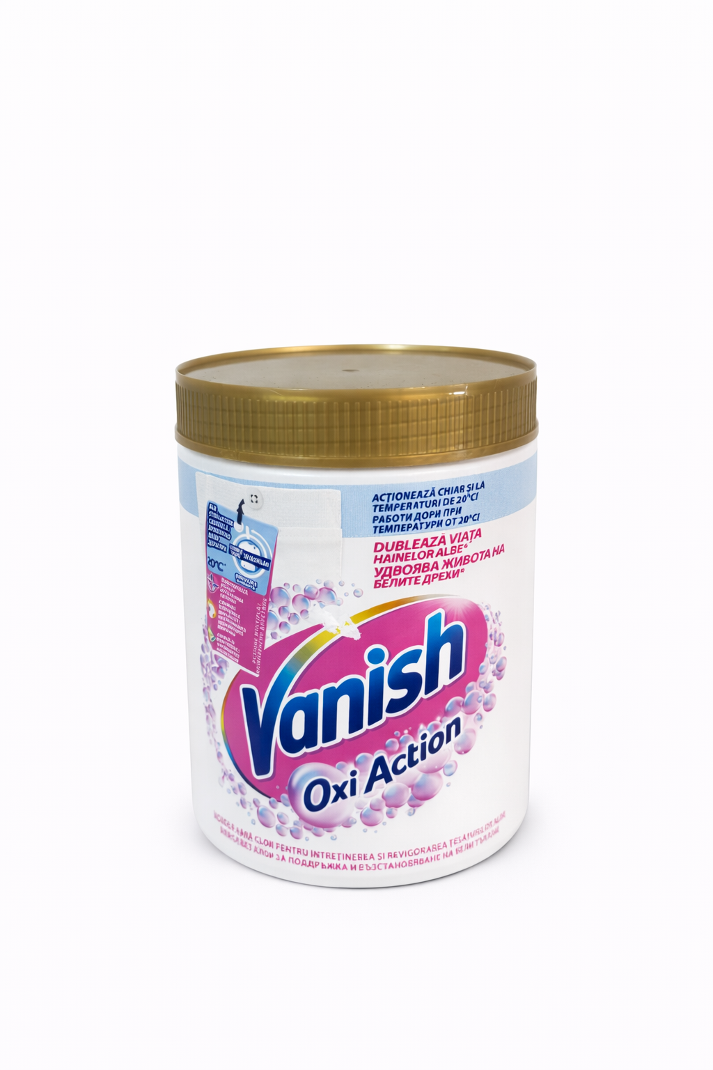 Vanish Oxi Action – Detergent Pudră pentru Îndepărtarea Petelor